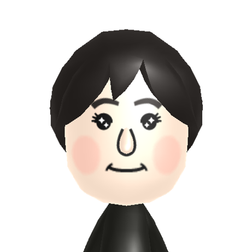 007 2 Mii character: A Mii from the Tomodachi Collection is interesting! MII Tsukuru Book