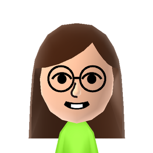 Jade Mii character preview