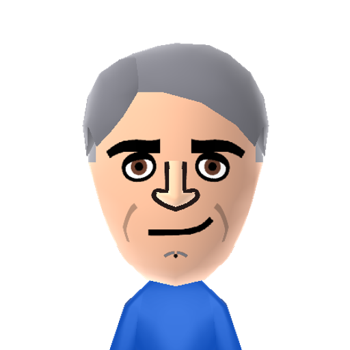 J Buchanan Mii character: 15th President of the USA, just prior to the Civil War.