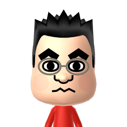 こばり Mii character: A Mii from Jinsei Game Wii