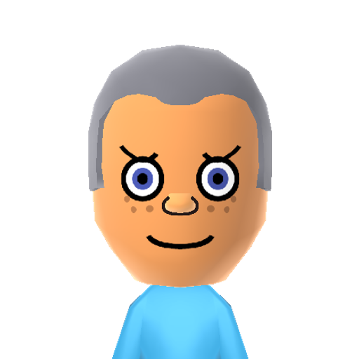 Cyrus Mii character preview