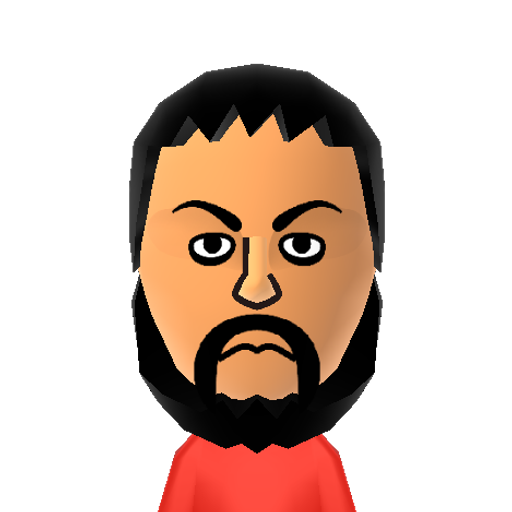 Leonidas Mii character: A king of Sparta portrayed by Gerard Butler in the 2007 blockbuster "300".