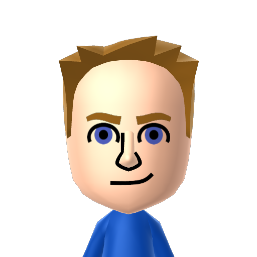 CapAmerica Mii character: a Mii used in Mii Fighter QR Codes Series / Custom Mii Fighter Versus