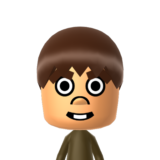 ? Mii character: A Mii uploaded to Check Mii Out Channel (WiiLInk)