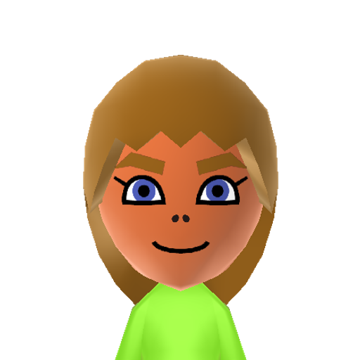 Alessandra Mii character: from Wii Fit/Plus + Wii Fit U CPU Mii QR Codes! [@MythicalWolfYT]