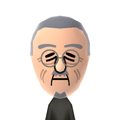 おじいちゃん Mii character: July 2021 Leak Mii