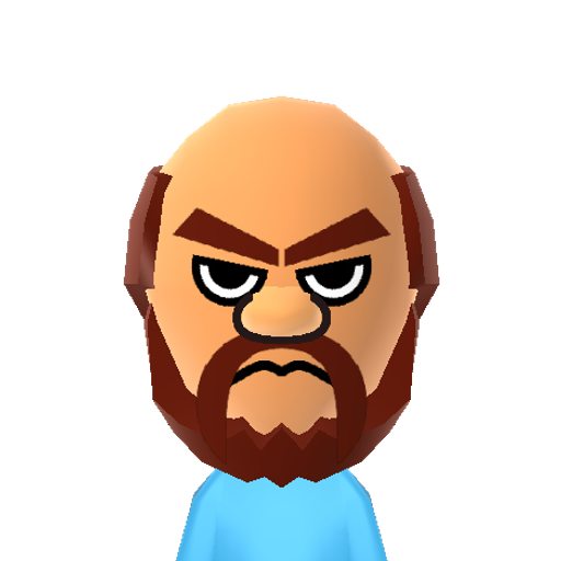 GkprWillie Mii character: Scottish immigrant who serves as groundskeeper for Springfield Elementary School on "The Simpsons".