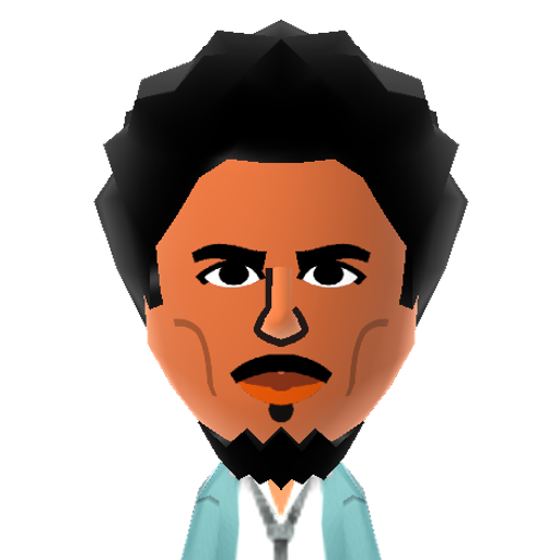 Shock G Mii character: By AllEyesOnMii