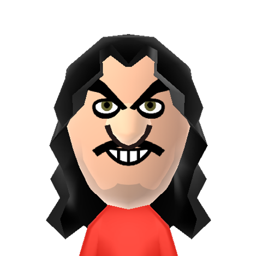 Capt. Hook Mii character preview