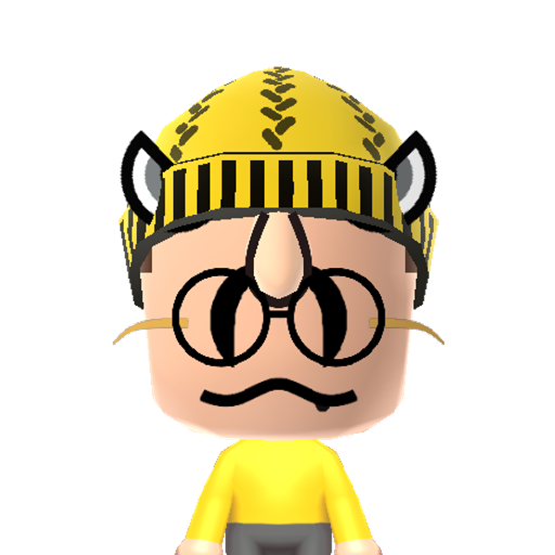 Meowth Mii character preview