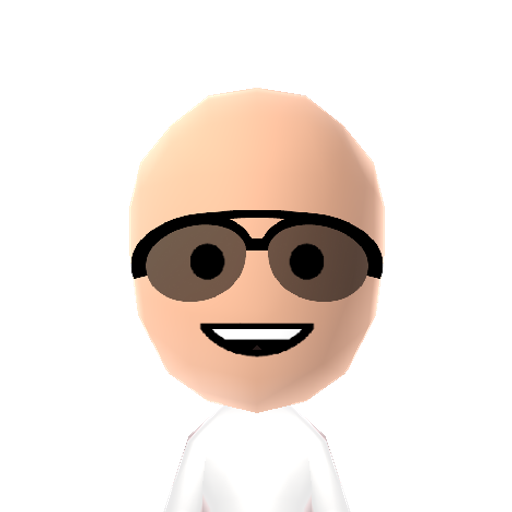8D Mii character: A Mii from You Play Motion, a mod for Wii Play Motion.