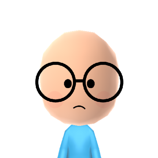 Cam Mii character: One of the first three characters encountered in "Rhythm Heaven Fever".