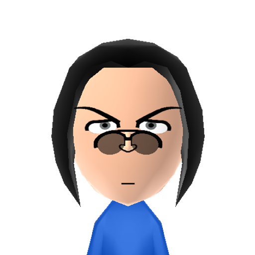 Jin Mii character: The calm and collected samurai from the anime "Samurai Champloo".