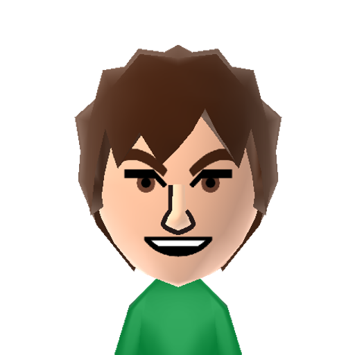 josh Mii character: A Mii used for Nintendo Network ID jllbluedolphin by josh.