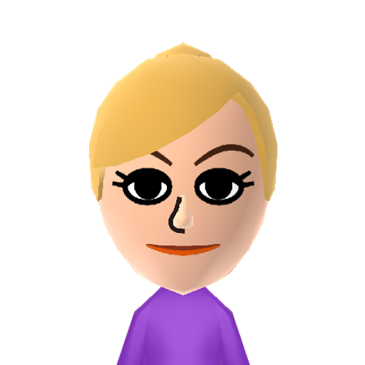 BETTY Mii character preview