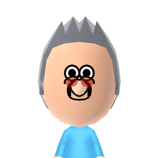 Blue Bird Mii character preview