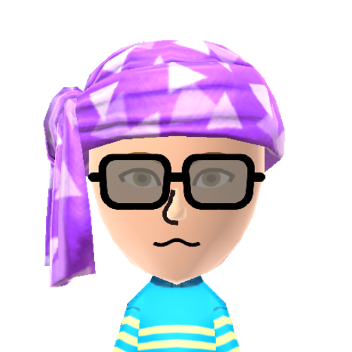 John Mii character: Mah new qr code breh