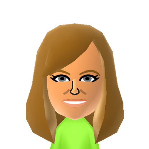 Jamie　A Mii character: a Special Mii dumped from StreetPass Mii Plaza