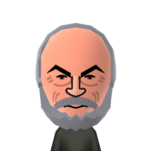 S. Connery Mii character: A Scottish actor who played James Bond in 5 movies. Also appeared in "The Rock" and "The Hunt for Red October".