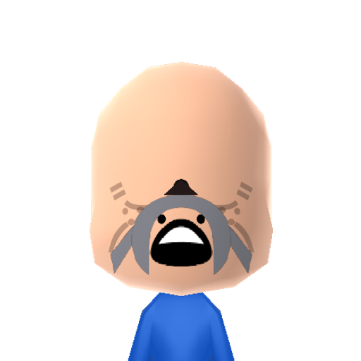 Shark Mii character preview