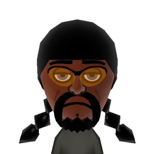 Snoop Dogg Mii character: The rapper and actor.