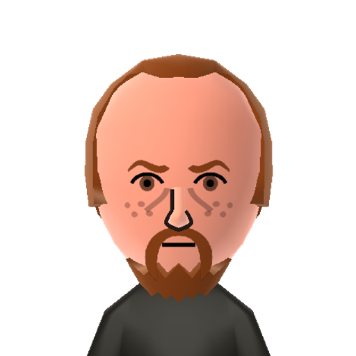 Louie CK Mii character: Stand-up comedian and actor. Star of the FX show "Louie".