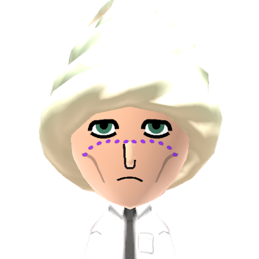Crocodile Mii character preview