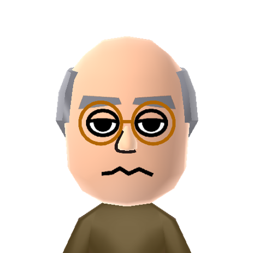Norris Mii character: Malcolm Hebden's character in the British soap-opera "Coronation Street".