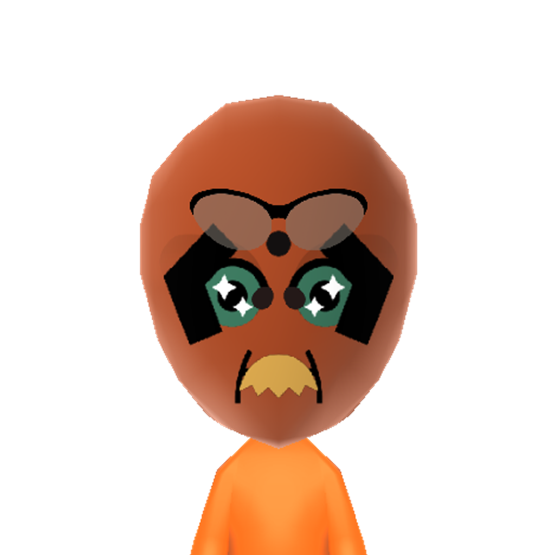 Strong Bad Mii character preview