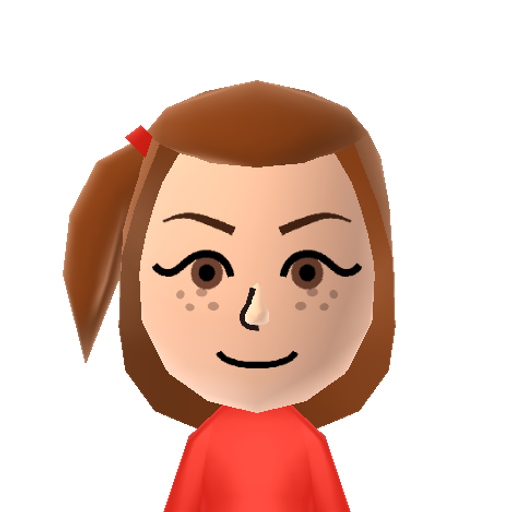 Dominique Mii character: from Custom CPU Mii (Pack 4) QR Codes [@jere_asikainen]