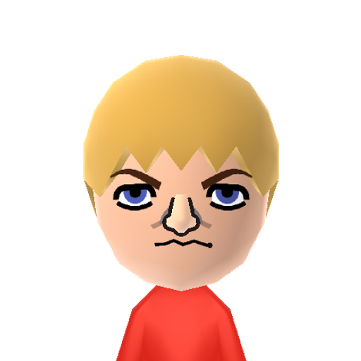 Joffrey Mii character: From the "Song of Ice and Fire" novels by George R. R. Martin, as played by Jack Gleeson in the HBO TV adaptation "Game of Thrones". Heir to King Robert Baratheon and Cersei Lannister, actually son of her brother Jaime. A relentlessly cruel king.