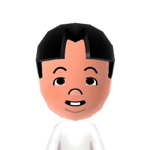 Katamoto Mii character: 3DS Wii U promotional Miis