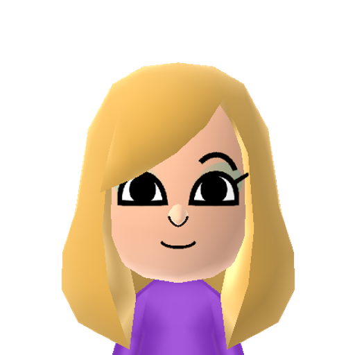 Styla Mii character: The princess of Hytopia from The Legend of Zelda: Tri Force Heroes.