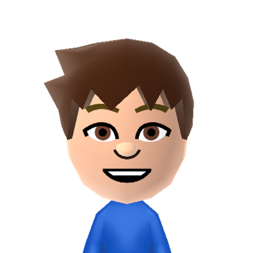Gavin Mii character preview
