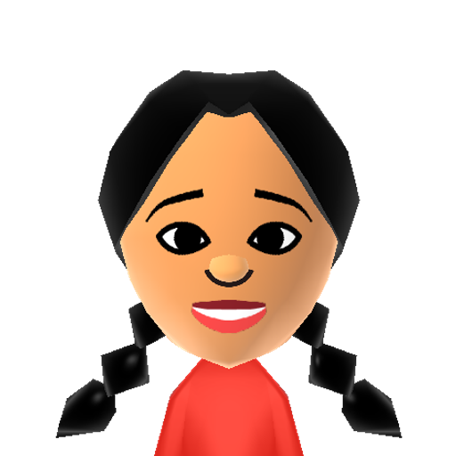 PennyProud Mii character: From the animated series "The Proud Family", which aired on the Disney Channel and BET.