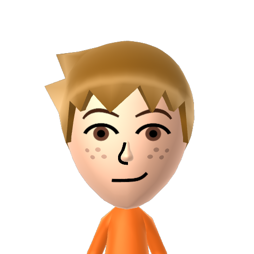 Leonardo Mii character: A Mii from Last Day of WaraWara Plaza, a mod for Nintendo Wii U (WaraWara Plaza)