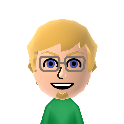 Duncan Mii character: Part of the youtube sensation The YOGSCAST. He has his own channel YOGSCAST Duncan.