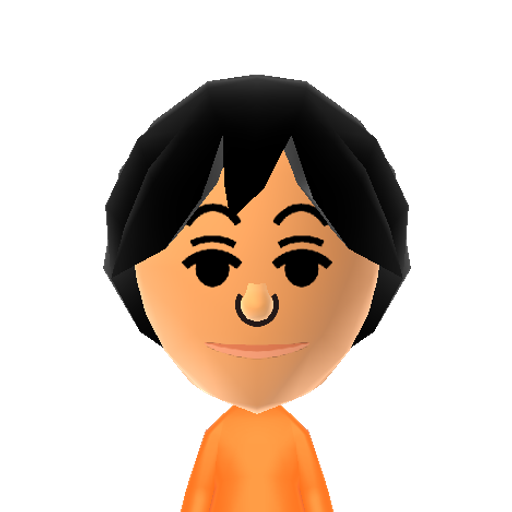 NINTENDO Mii character: A Mii found in unused WaraWara files