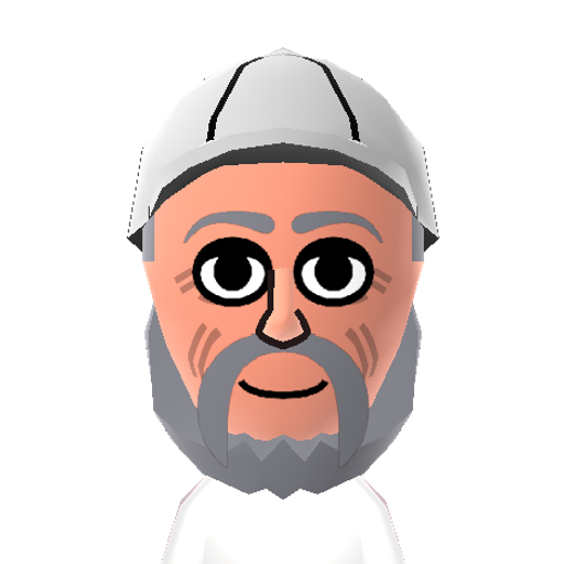 Jim White Mii character preview