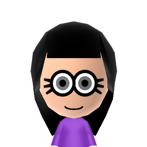 Wendy Mii character preview