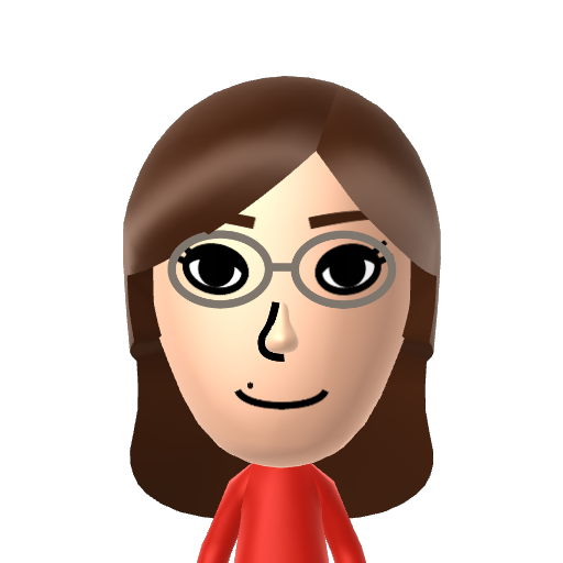 たかのさん Mii character: a Happy Hammerin' Staff Mii