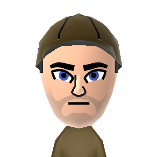 The Fox Mii character: The protagonist of "Watch Dogs". He has the ability to hack into everyday items and use them to his full advantage. His sister is Nicole.
