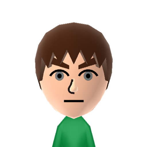 mike Mii character preview