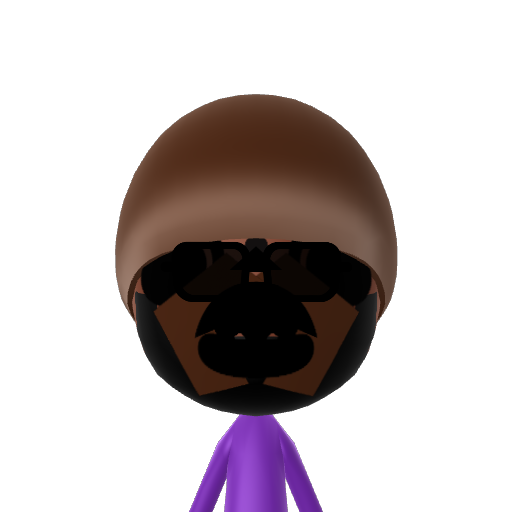 Purple Guy Mii character: These are extracted and derived from the Mii Central Miis from the 3DS Miitopia.