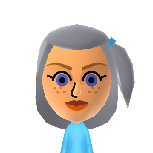 Queen Elsa Mii character: From the movie "Frozen".