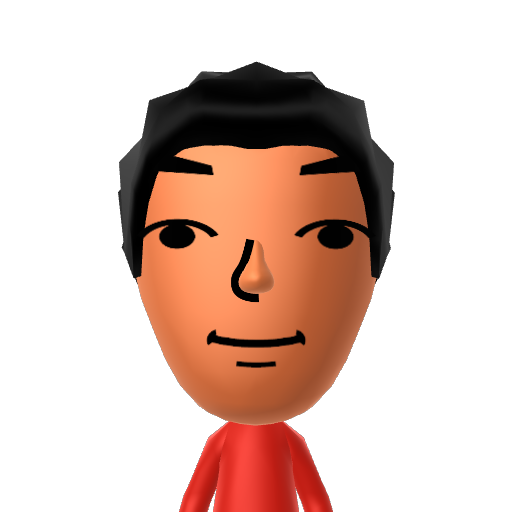 Nasir Mii character: NNID: ahmadnasir08