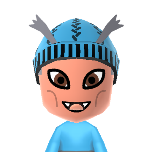 Wartortle Mii character: A water-type pokemon that evolves from Squirtle and evolves into Blastoise.