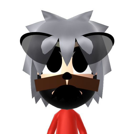 Silver Mii character preview