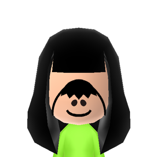  Mii character preview