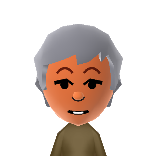 no name Mii character: A Mii from Dillon's Dead-Heat Breakers